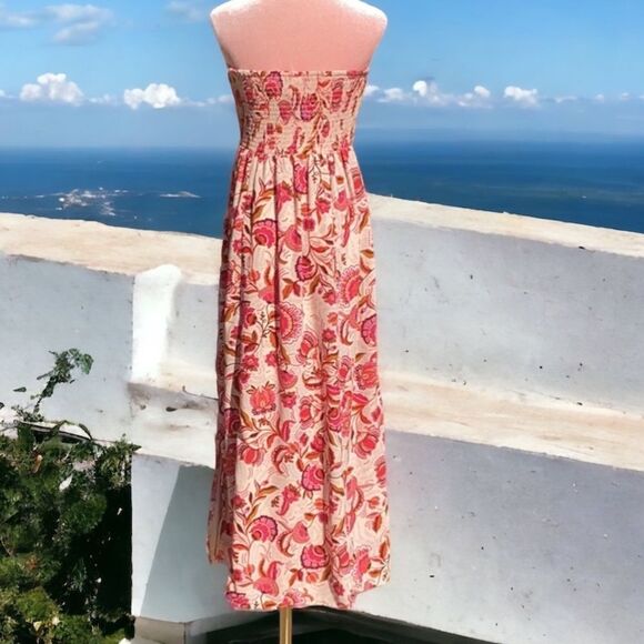 SINCERELY JULES NEW WOMENS LONG SUMMER DRESS MEDIUM FLORAL AND PAISLEY - Picture 3 of 5